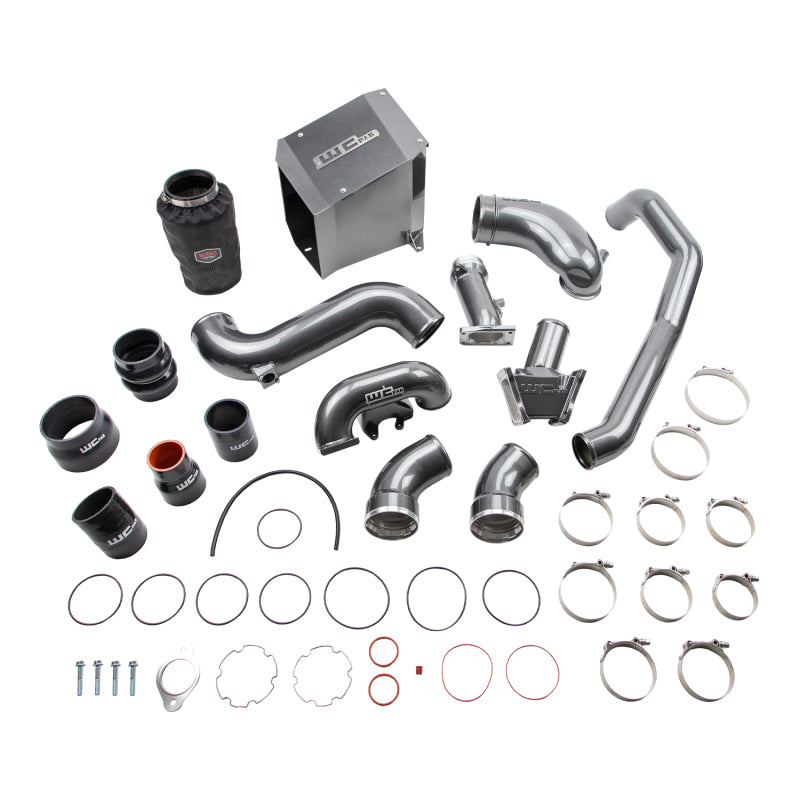 Wehrli 06-07 Chevrolet Duramax 6.6L LBZ Stage 2 High Flow Intake Bundle Kit - Cherry Frost