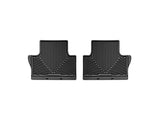 WeatherTech 07-14 Volvo S80 Rear Rubber Mats - Black