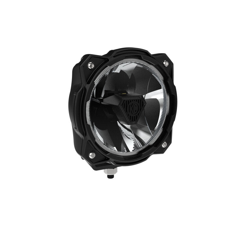 KC HiLiTES Gravity Titan LED 6in. - Single Light (Wide-40 Beam)