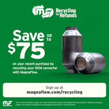 Magnaflow 19-22 Subaru Ascent 2.4L OEM Grade Federal / EPA Compliant Direct-Fit Catalytic Converter