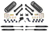 Fabtech 09-13 Ram 2500/3500 4WD Diesel w/Auto 4.5in Perf. System w/Stealth Shocks