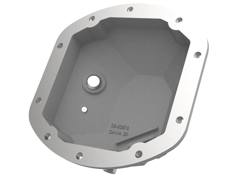 aFe 97-18 Jeep Wrangler TJ/JK Dana 30 Street Series Differential Cover w/ Machined Fins - Raw