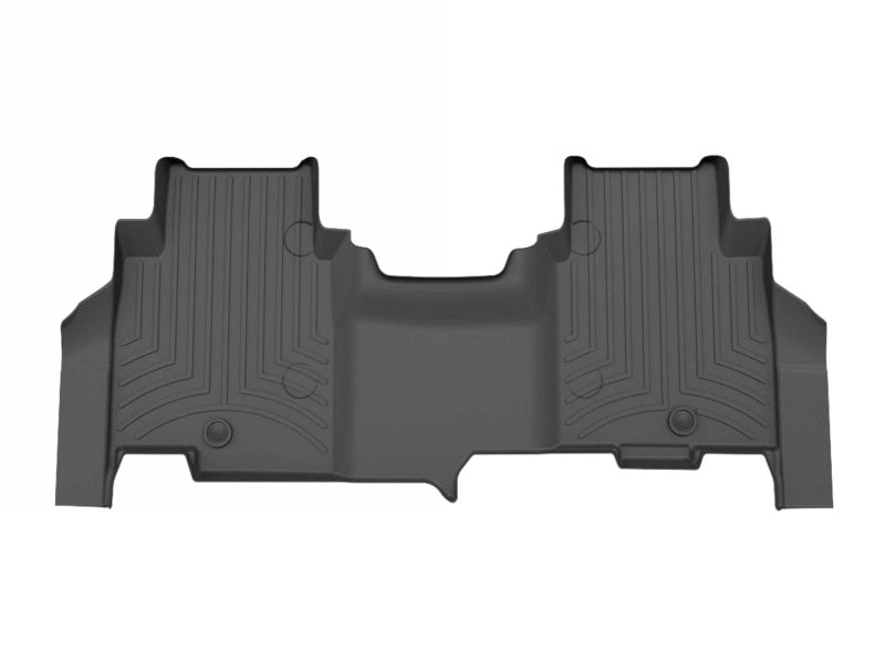 WeatherTech 2024 Chevrolet/GMC Silverado/Sierra EV w/Carpet Floor Rear FloorLiner - Black