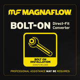MagnaFlow Direct Fit Catalytic Converter 14-19 Toyota Prius C Base Underbody 1.5L