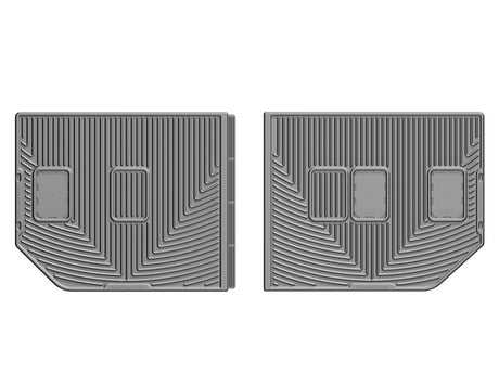 WeatherTech 07-10 Chevrolet Suburban Rear Rubber Mats - Grey