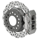 Wilwood Olds/Pont Dynapro SA Lug Drive Dynamic Single Rear Drag Brake Kit - 2.81 Offset