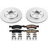 Power Stop 02-06 Ford Expedition Front Z17 Evolution Geomet Coated Brake Kit