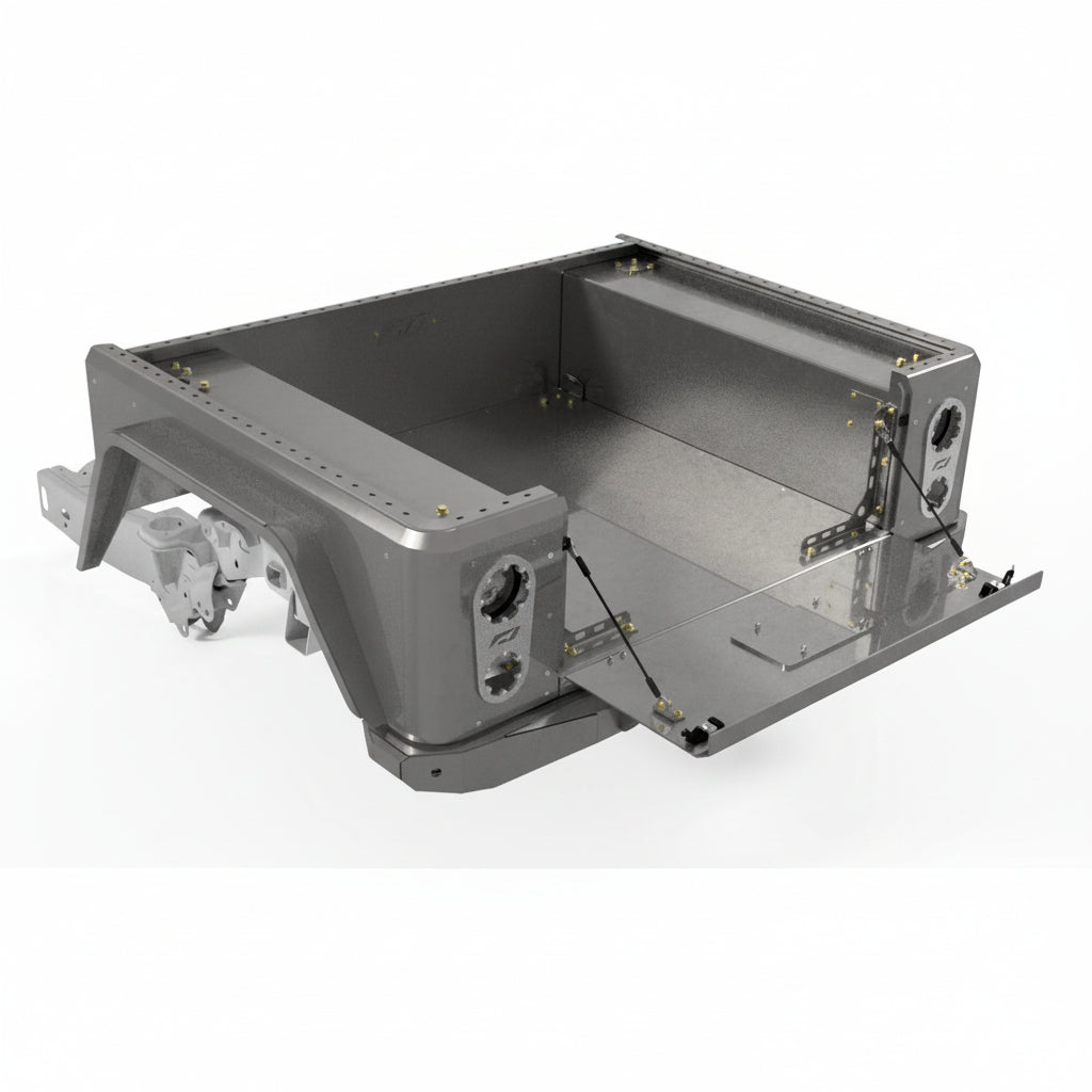 Motobilt Bobbed Replacement Bed for Jeep Gladiator