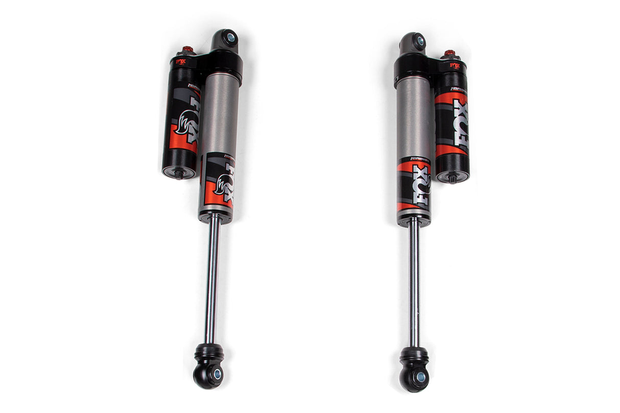 2020-2024 Chevy Silverado and GMC Sierra 2500 / 3500 HD FOX 2.5 Rear Shocks w/ DSC Reservoir - 6.5 Inch Lift - Performance Elite Series