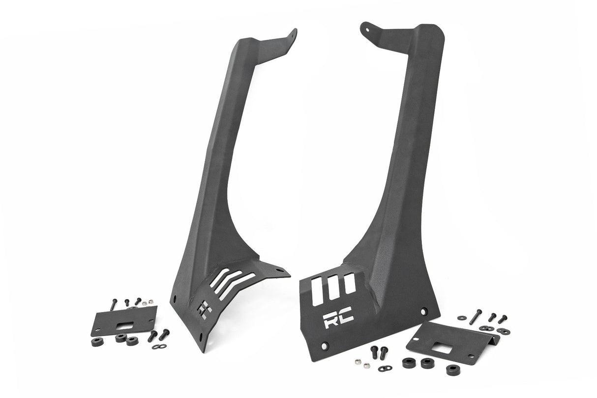 LED Light Mounts | Upper Windshield | 50" | Jeep Gladiator JT/Wrangler JL (18-26)