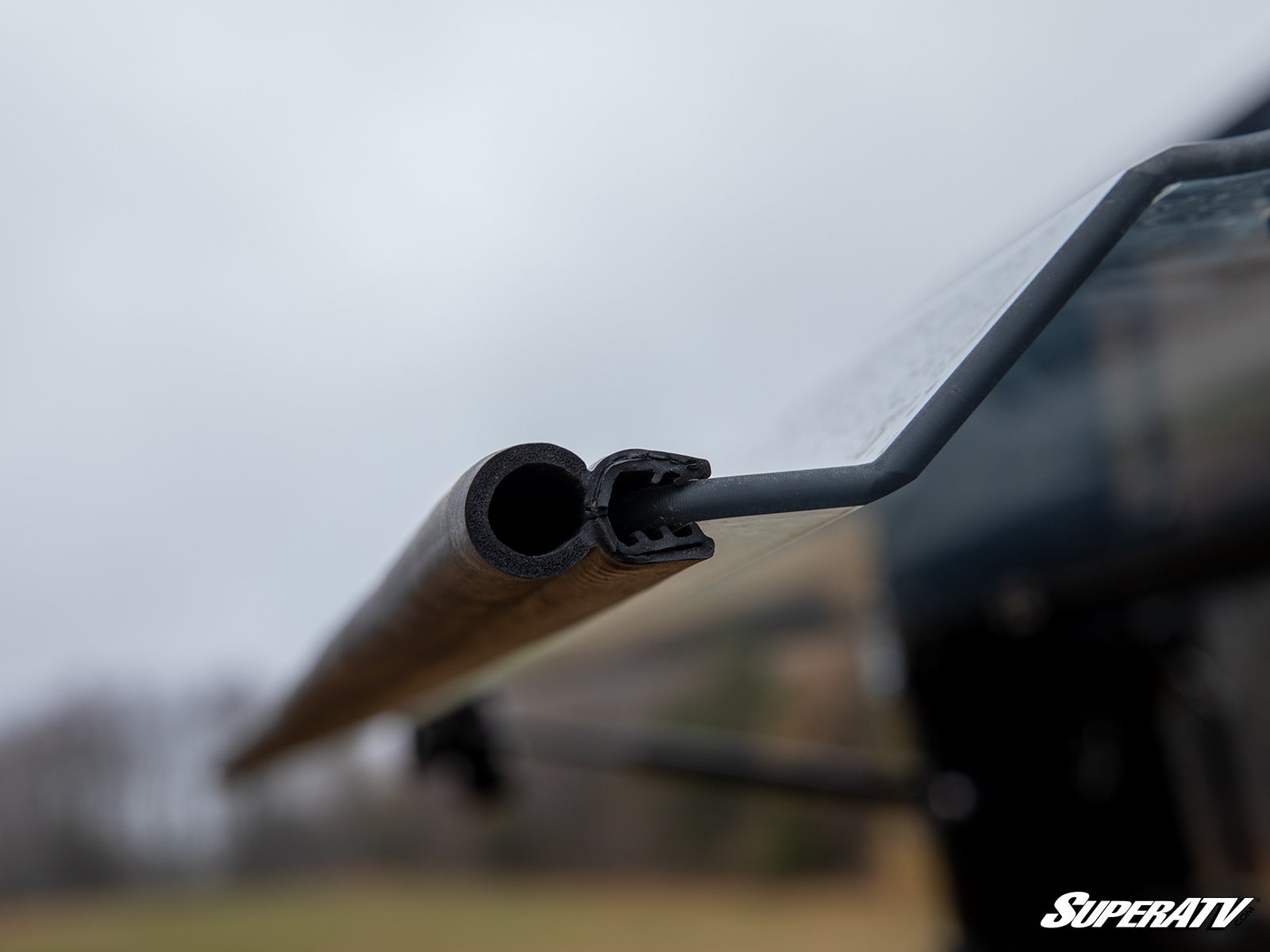 SuperATV Product Honda Pioneer 1000-5 Rear Flip Windshield