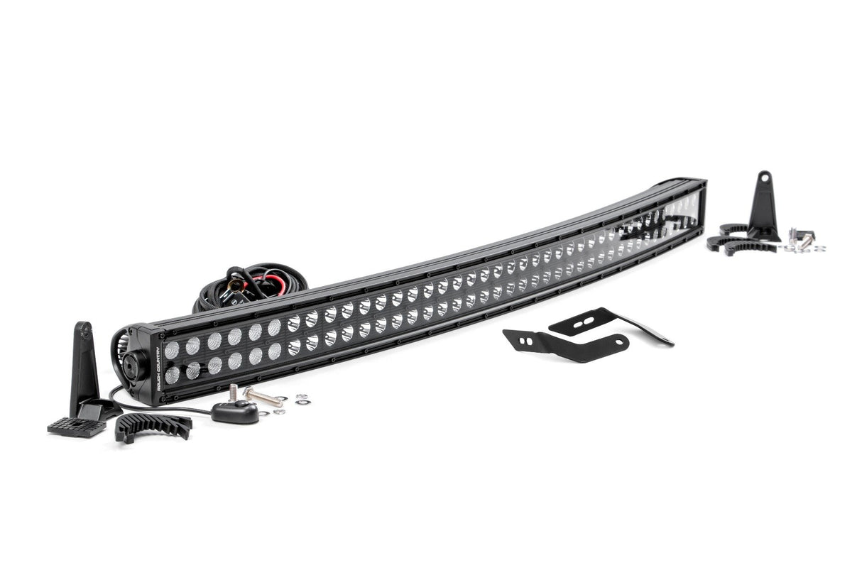 LED Light Kit | Front Mount | 40" Black Dual Row | Honda Talon 1000