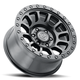 ICON Hulse 17 X 8.5 6 X 5.5 0mm Offset 4.75in BS Double Black