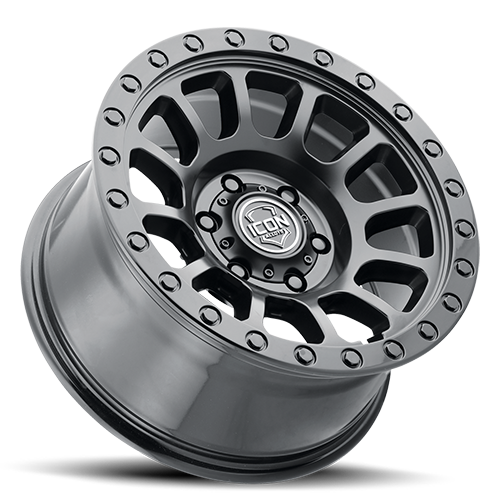 ICON Hulse 17 X 8.5 6 X 120 0mm Offset 4.75in BS Double Back