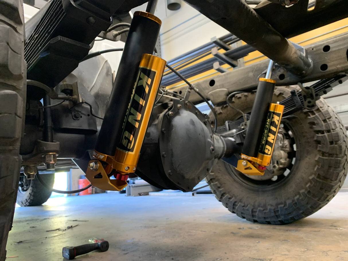 Kibbetech - 2011+ GMC 2500/3500 Rear Shock Mount Kit