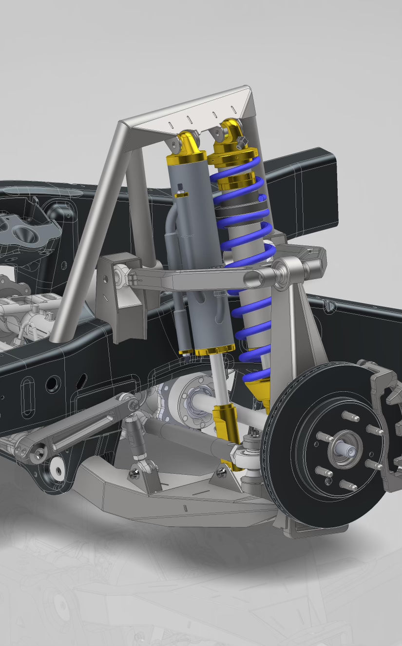 Kibbetech - 2007-2018 Chevy / GMC 1500 4WD Long Travel Kit