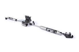 Dual Steering Stabilizer Kit w/ FOX 2.0 Performance Shocks | T-Style Steering | for Ram 2500 (19-24) and 3500 (19-24) 4WD