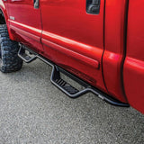 Westin 1999-2016 Ford F-250/F-350/F-450/F-550 Crew Cab Outlaw Drop Nerf Step Bars Textured Black