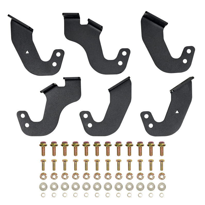 Westin 24-26 Toyota Land Cruiser Outlaw Drop Nerf Step Bars Textured Black