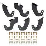 Westin 24-26 Toyota Land Cruiser Outlaw Drop Nerf Step Bars Textured Black