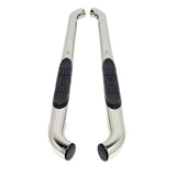 Westin 24-26 Toyota Tacoma Xtra Cab E-Series 3 Nerf Step Bars Stainless Steel