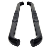 Westin 24-26 Toyota Tacoma Xtra Cab E-Series 3 Nerf Step Bars Black