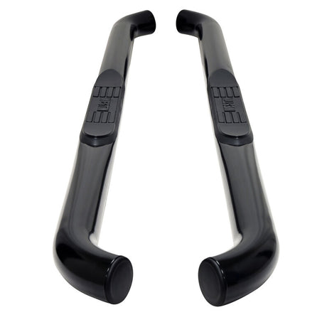 Westin 24-26 Toyota Tacoma Xtra Cab E-Series 3 Nerf Step Bars Black