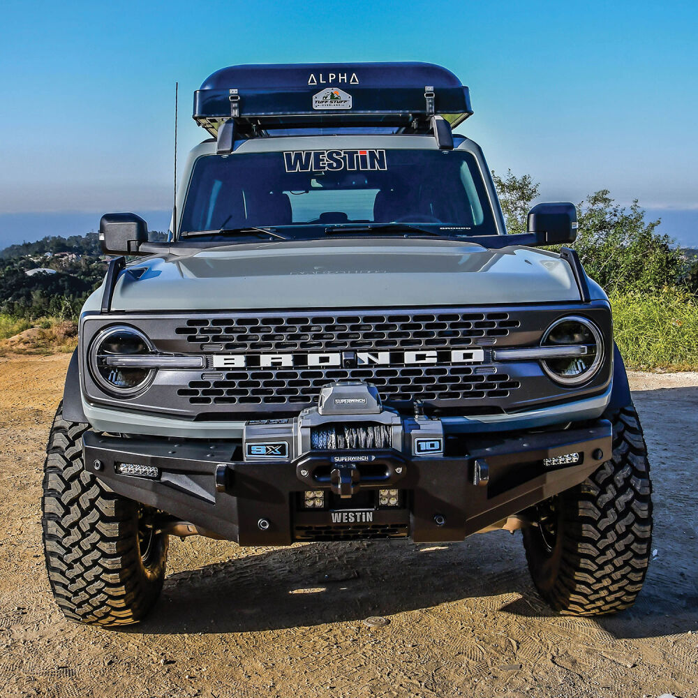 2024 Ford Bronco XTS Bumper Textured Black