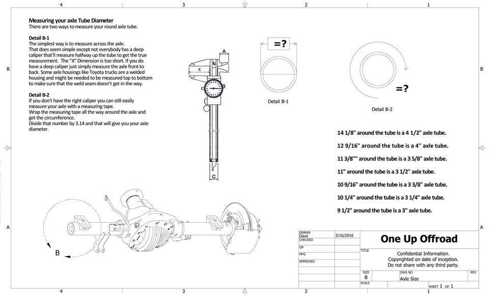Under Axle Bar Mounts, 4-1/4in & 4-1/2in Axle, U-Bolts Down