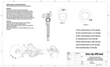 Under Axle Bar Mounts, 4-1/4in & 4-1/2in Axle, U-Bolts Down