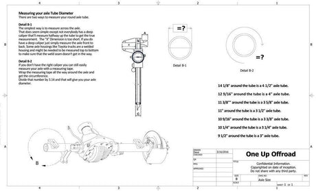 Under Axle Bar Mounts, 4-1/4in & 4-1/2in Axle, U-Bolts Down