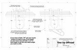 Under Axle Bar Mount, 3 1/2in & 4in Axle, U-Bolts Down
