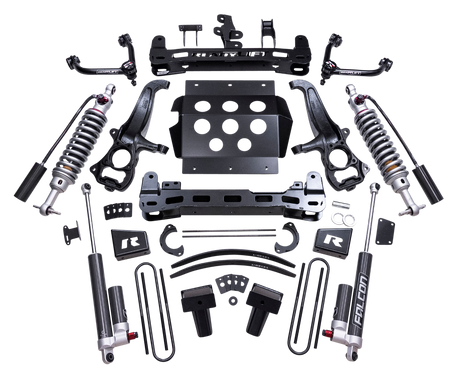 ReadyLIFT 42-35840 - 2025-2025 Chevrolet/GMC 1500 8'' MAX3.3 Suspension System with Falcon 3.3 Adjustable Shocks