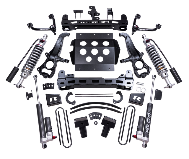 ReadyLIFT 42-35840 - 2025-2025 Chevrolet/GMC 1500 8'' MAX3.3 Suspension System with Falcon 3.3 Adjustable Shocks