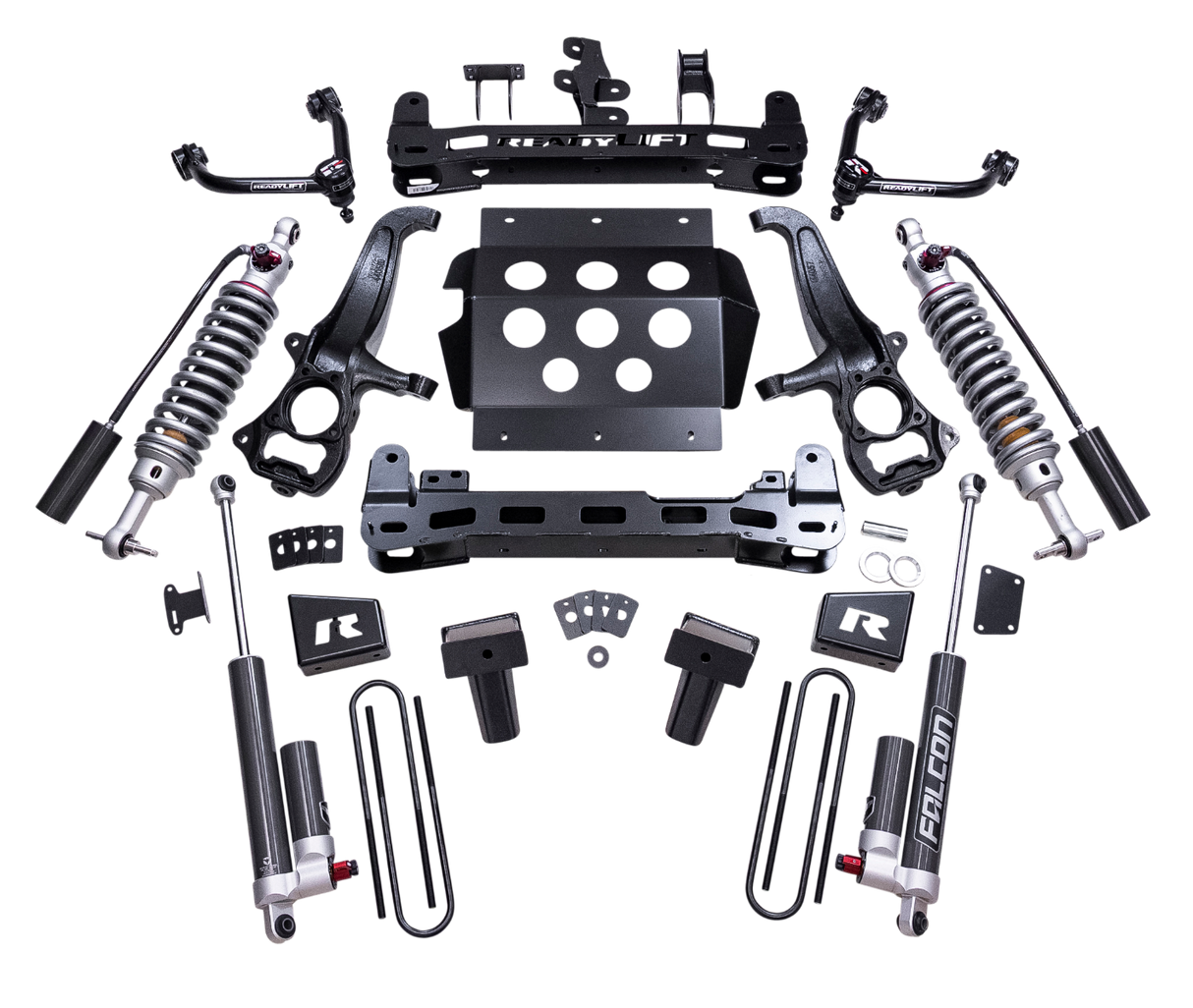 ReadyLIFT 42-35640 - 2025-2025 Chevrolet/GMC 1500 6'' MAX3.3 Suspension System with Falcon 3.3 Adjustable Shocks
