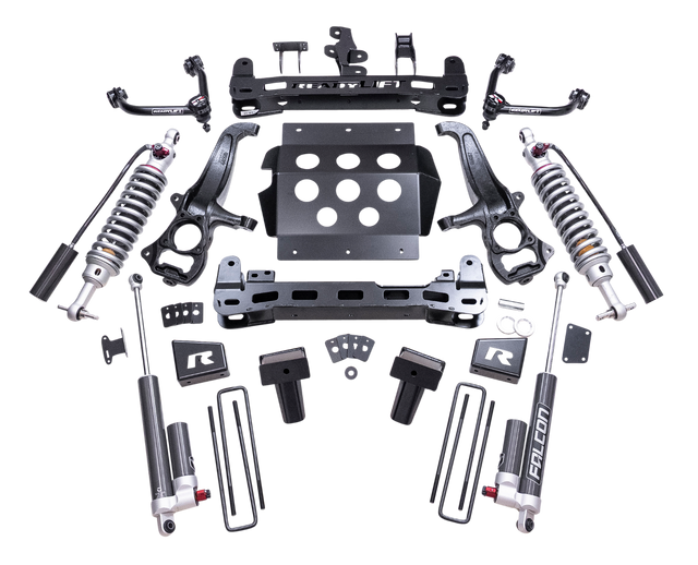 ReadyLIFT 42-39640 - 2019-2024 Chevrolet/GMC 1500 6'' MAX3.3 Suspension System with Falcon 3.3 Adjustable Shocks
