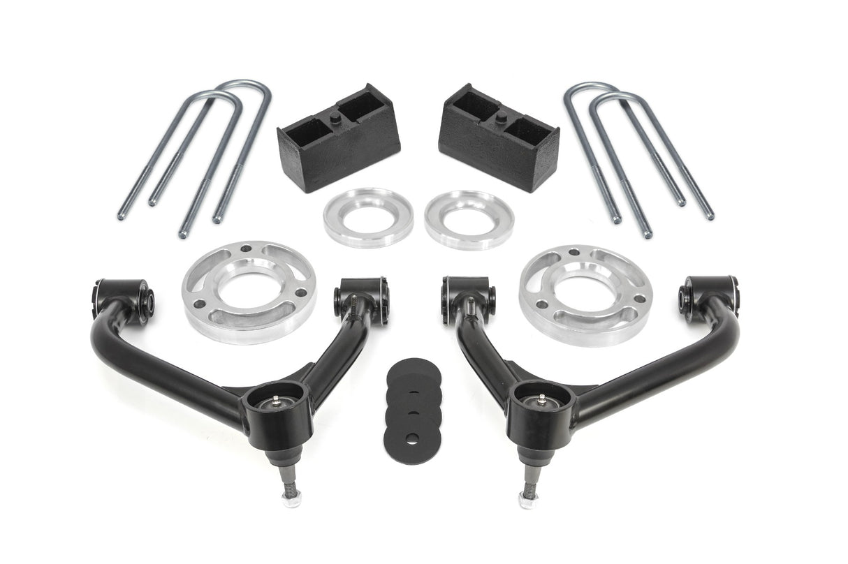 ReadyLIFT 69-35200 - 2025-2025 Chevrolet/GMC Silverado 1500 Trail Boss/Gmc Sierra 1500 At4 2.0'' Front with 1.0'' Rear SST Lift Kit