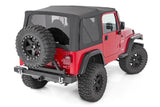 Soft Top | Replacement | Black | Half Doors | Jeep Wrangler TJ 4WD (97-06)