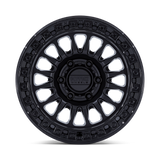 KMC Wheels MATTE BLACK W/ GLOSS BLACK LIP	 KM552 IMS