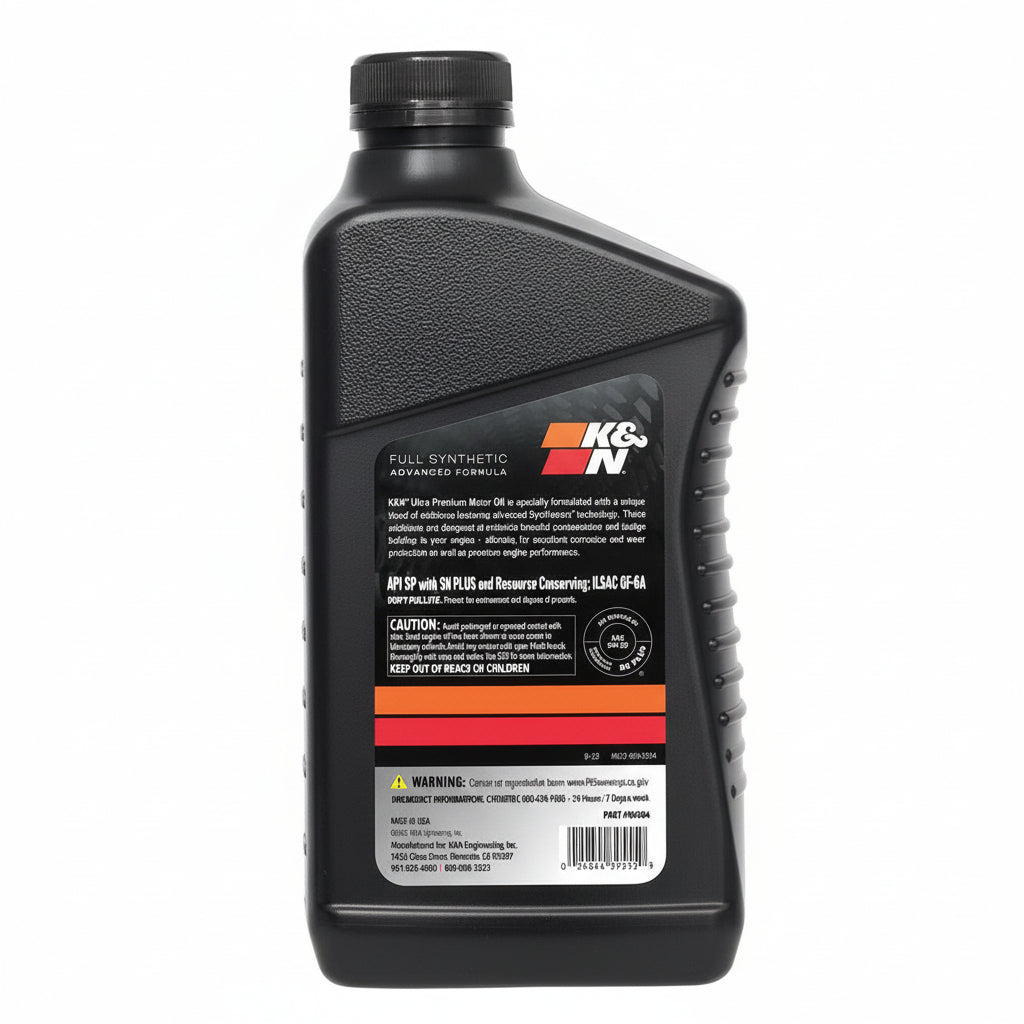 K&N 5W-20 Fully Synthetic Motor Oil - 1 Quart