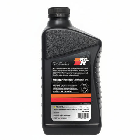 K&N 5W-20 Fully Synthetic Motor Oil - 1 Quart