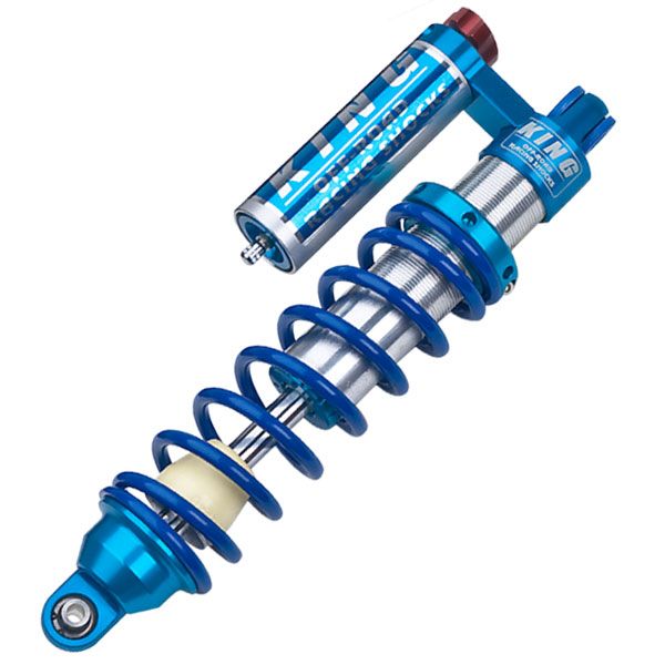 King Shocks 2.0 PR Coilover Shock Billet Piggyback Reservoir 7/8 Shaft w/o Springs - 12in Stroke