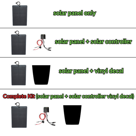 Chevrolet Tahoe 5th Gen(2021-Present) Lensun 60W Hood Solar Panel