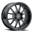 Method MR802 Raised Double Black Milled Wheel