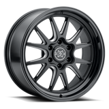 Method MR802 Raised Double Black Milled Wheel