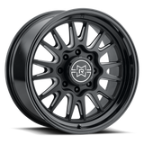 Method MR802 Raised Double Black Milled 8-Lug Wheel