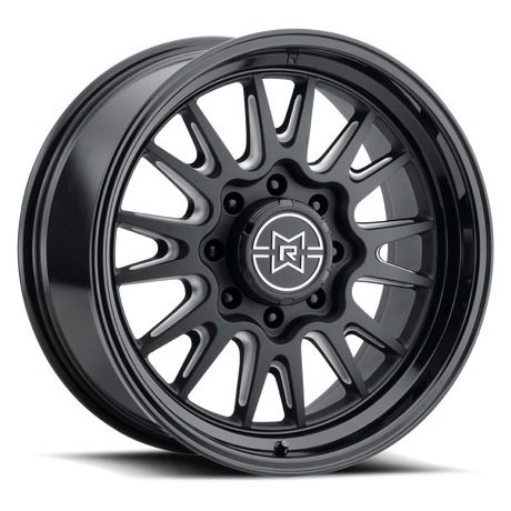 Method MR802 Raised Double Black Milled 8-Lug Wheel