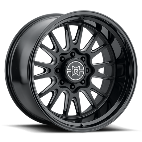 Method MR802 Raised Double Black Milled 22x12 8-Lug Wheel