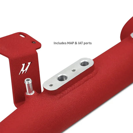 Mishimoto 2022+ Honda Civic 1.5T Intercooler Kit - Silver Intercooler - Red Pipes