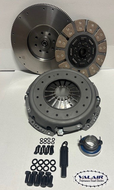 Valair 1989-2003 Dodge D250/Ram 2500/3500 5.9L Cummins NV4500/Getrag 5-Speed 13" Conversion HD Ceramic/Ceramic Single Disc Clutch Kit w/ Flywheel - 600HP/1100 ft-lb